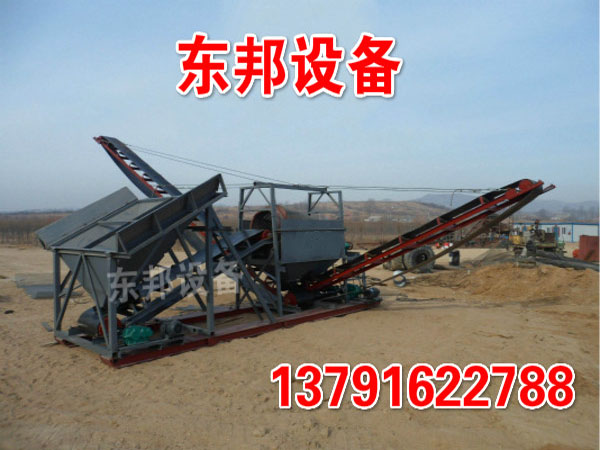 圓筒篩沙機