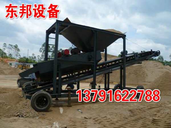 移動震動篩沙機
